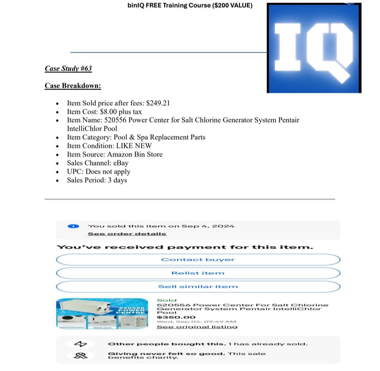 101 Reselling Mentorship Program